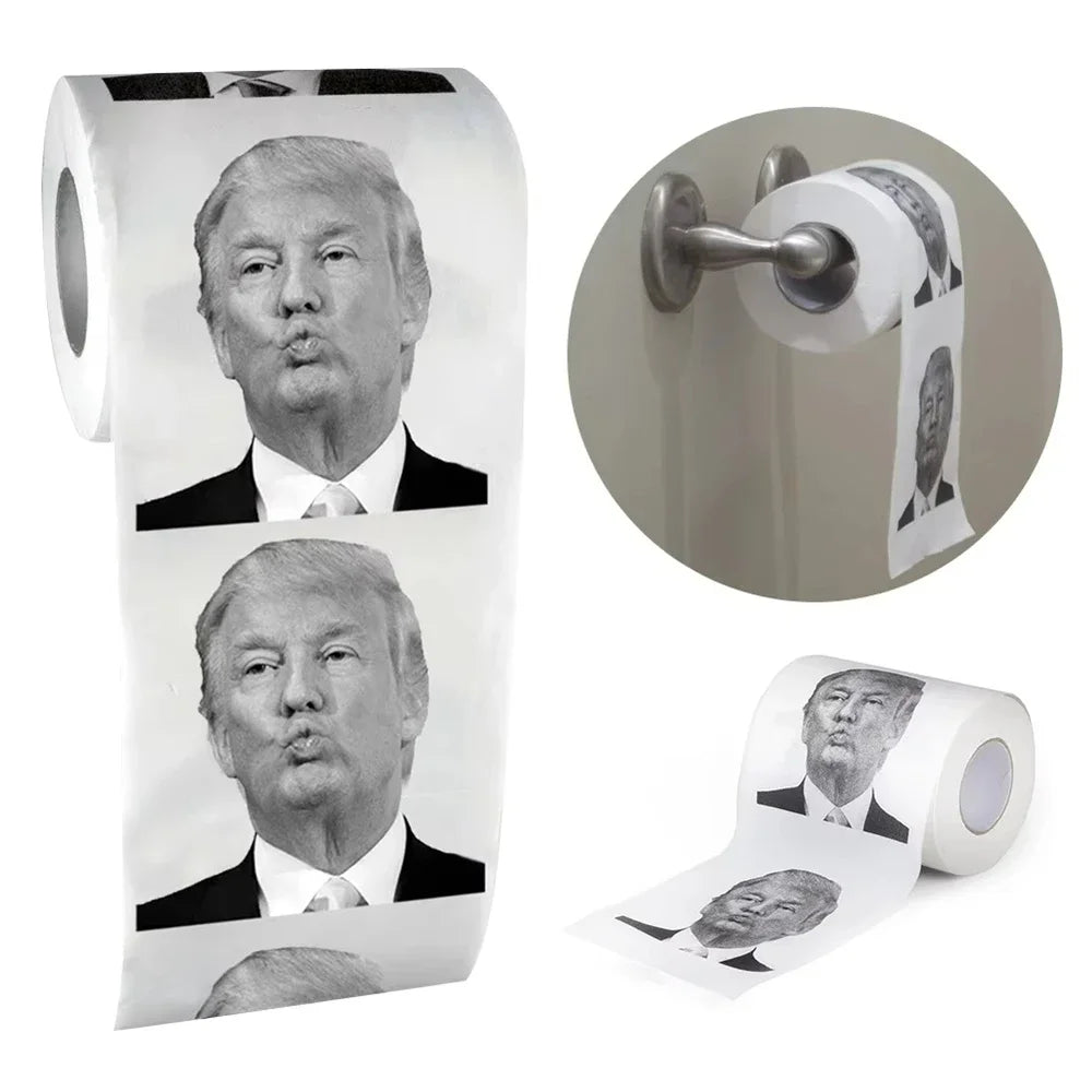 Papier toilette Trump face