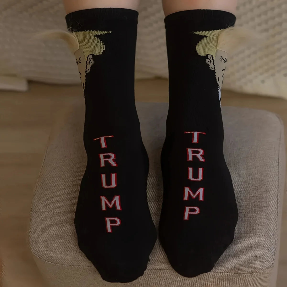 3 pairs Trump Socks
